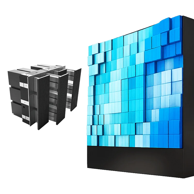 LED Mechanical Matrix Screen