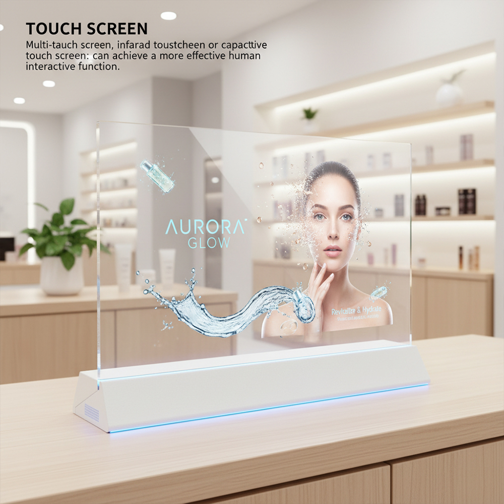Pantalla Transparente LED 3D Autoluminiscente IPX3 — 1