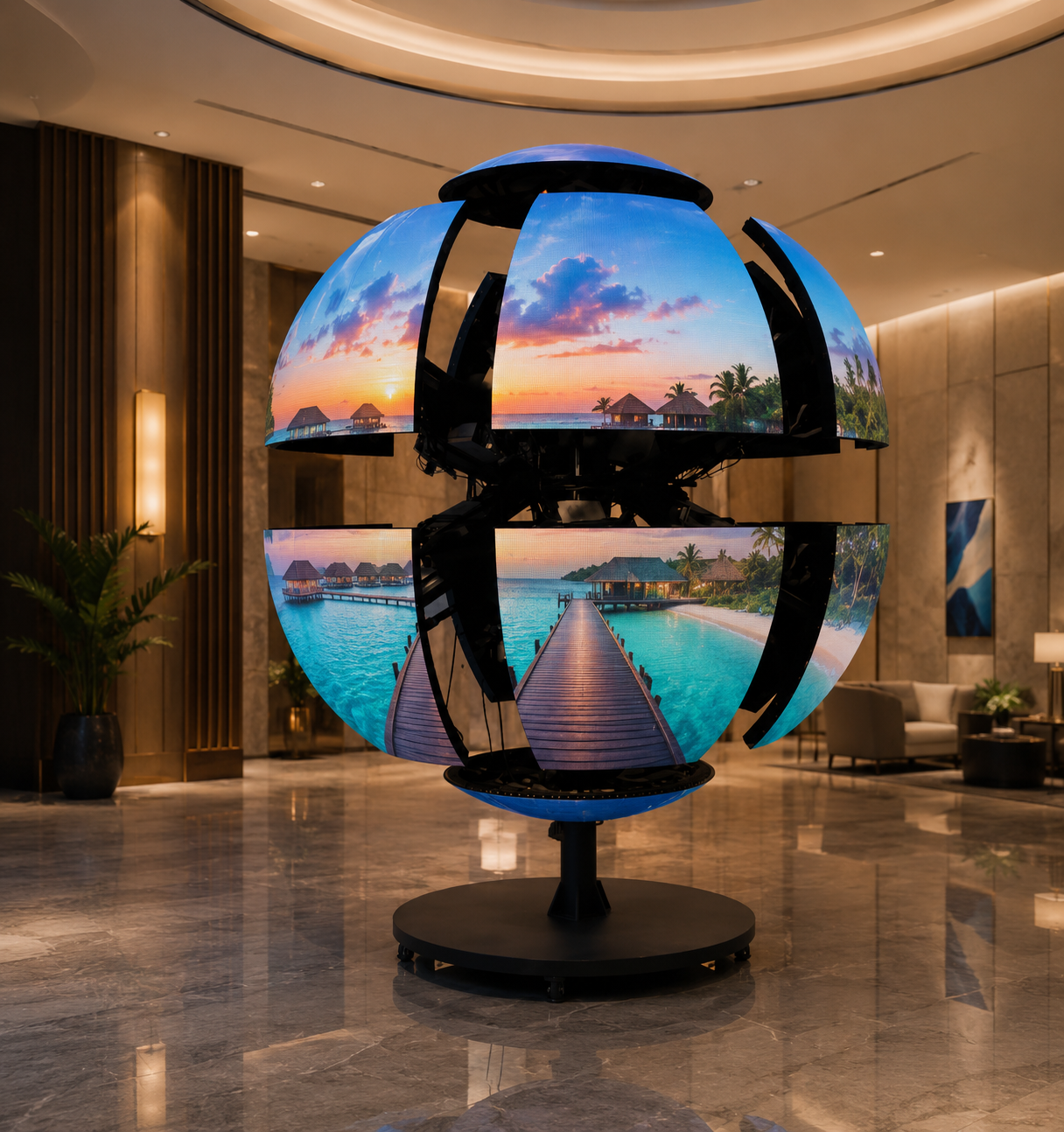 LED Mechanical Telescopic Ball — 2