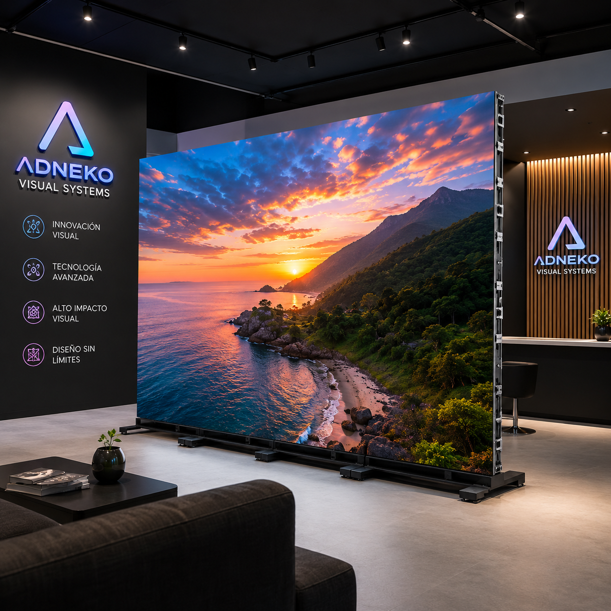 LED Mechanical Matrix Screen — 1