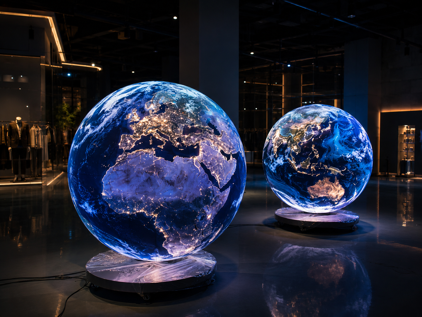 LED Spherical Display
