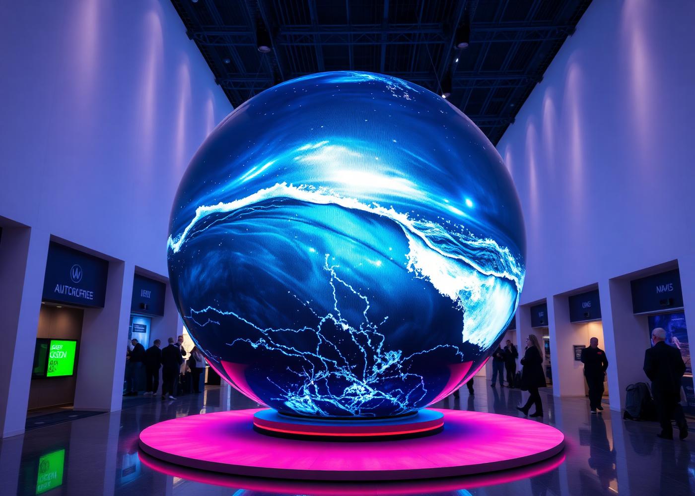 LED Spherical Display