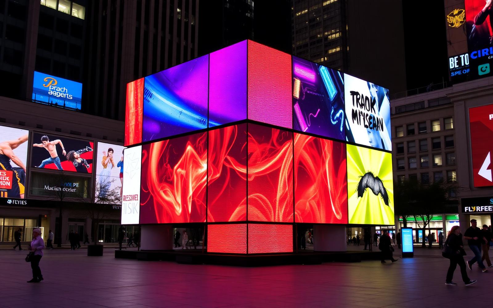 Magic Cube Displays