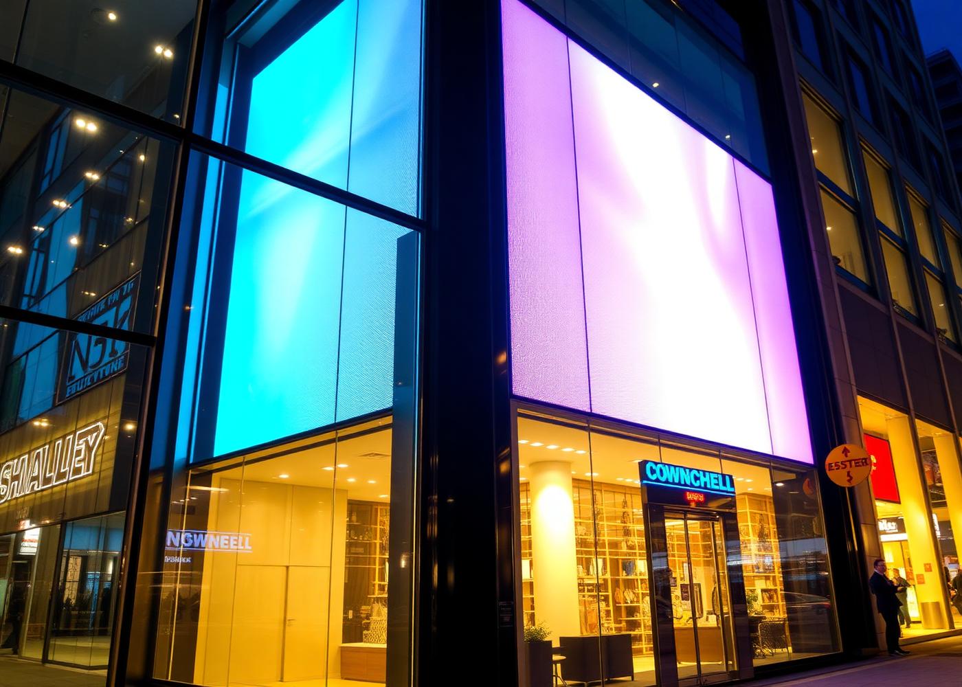 Outdoor Transparent LED Display